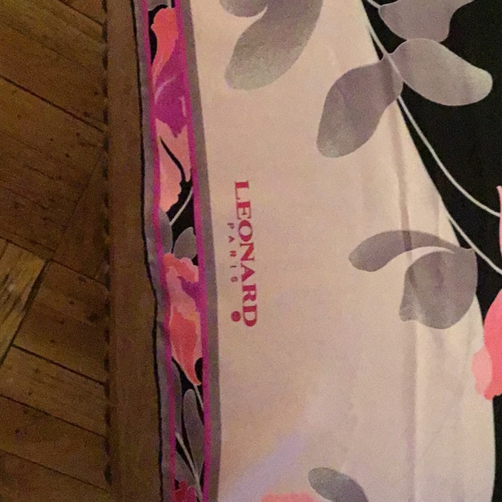 Leonard Paris Silk scarf - Picture 2 of 6